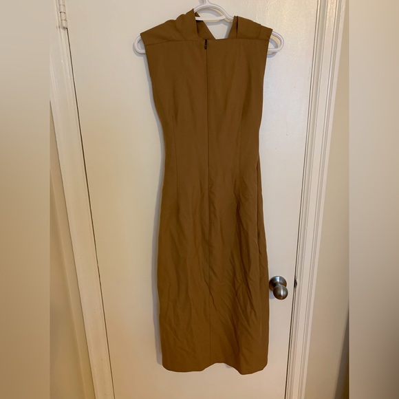Beige work dress - Picture 2 of 8